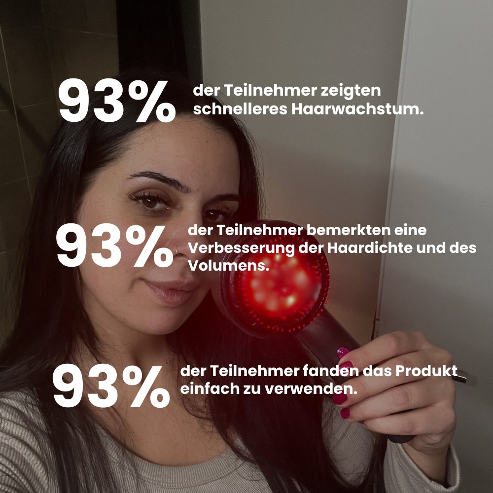 Follica 3-in-1 Bürste für Kopfhaut & Haarwachstum